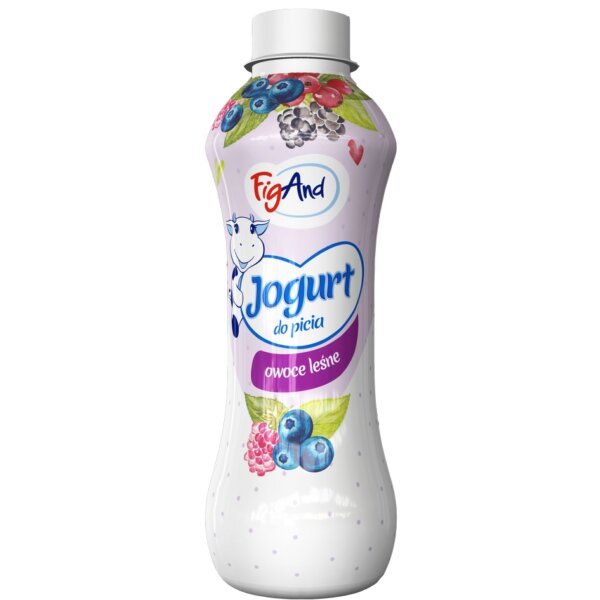 Jogurt Pitny Owoce Leśne 380g